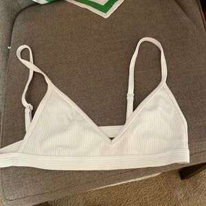 Pacsun LA hearts white bikini top